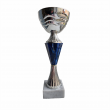 Kauss 96311S 27cm, sudrabs/zils