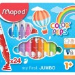 Flomāsteri 24 krāsas, Jumbo, Maped 