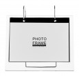 Foto rāmis ar metāla statīvu un 13 kabatiņām 15x10cm 