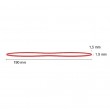 Gumijas naudai 1.5x1.5mm LFL 190mm, d=120mm. 250g krāsu mix