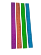 Lineāls 30cm krāsaini caurspīdīgi
