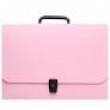 Mape - portfelis A4 ar rokturi, EK, Matt Pastel, rozā 