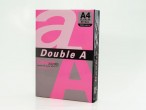 Papīrs krāsains A4,75g/m2, Double A, 25lp, Neon pink