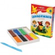 Plastilīns 8 krāsu Gamma 