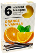 Sveces tējas smaržīgās (6gab.) (4h) apelsīns vaniļa