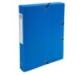 Mape A4 ar gumiju S40 Plain zila